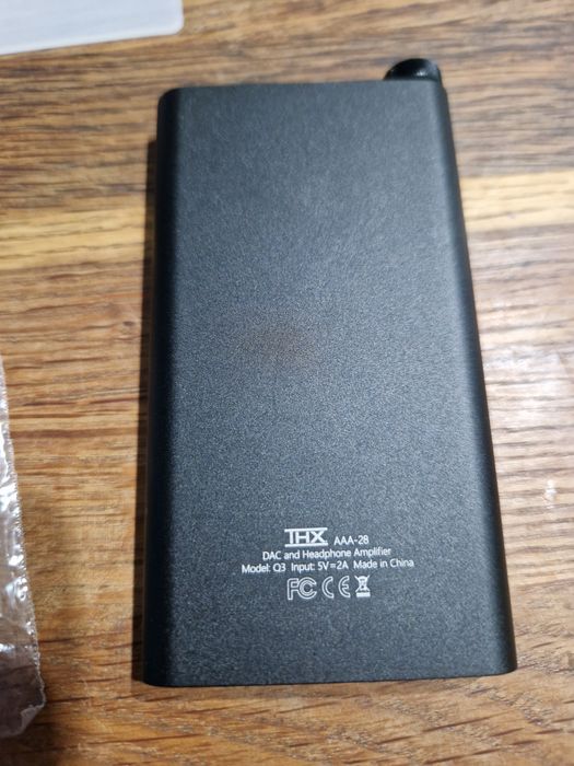 Dac audio portabil Fiio Q3, amplificator casti