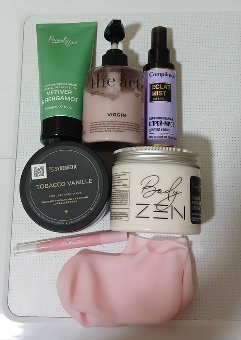 Средства для ухода за телом, 7 шт, новые