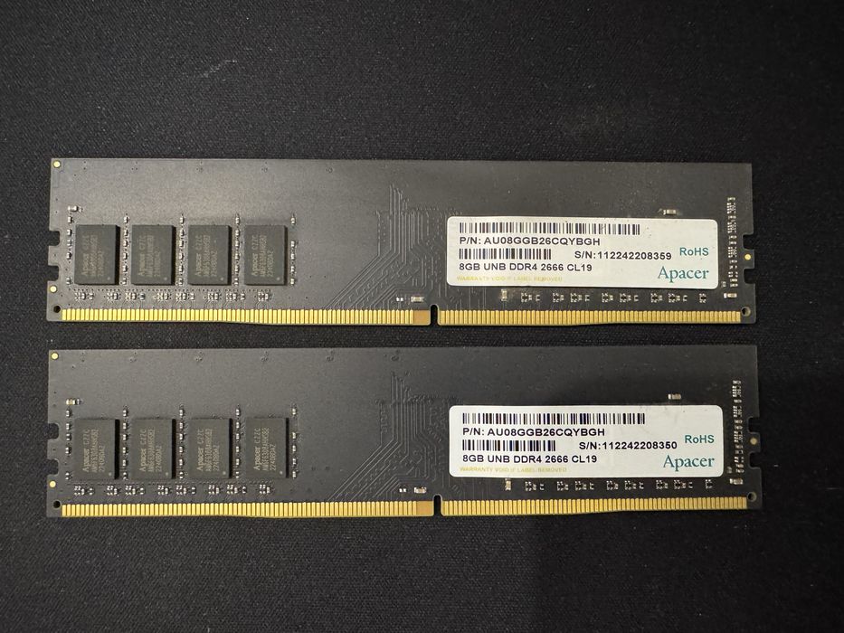 Оперативная память DDR4 Apacer 16 Gb 2666 MHz