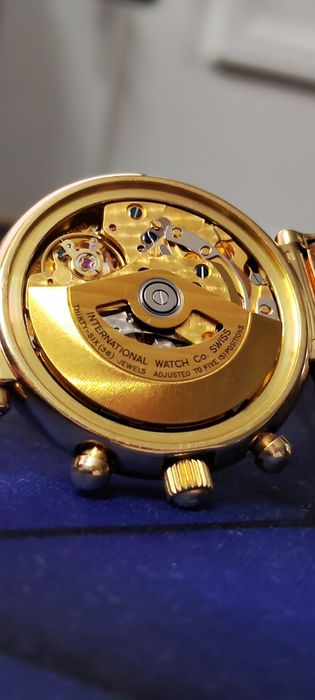 IWC Da Vinci Perpetual Calendar aur 18K Amanet BKG