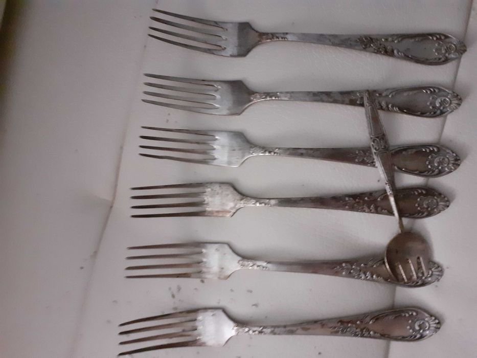 вилки мельхиоровые СССР