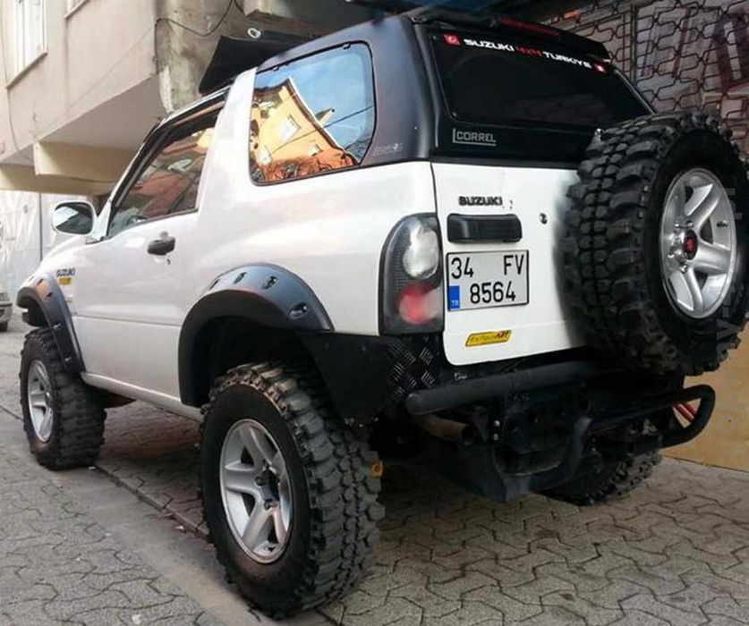 OVERFENDERE Suzuki GRAND Vitara 3 usi - 8 cm + kit garnituri/suruburi