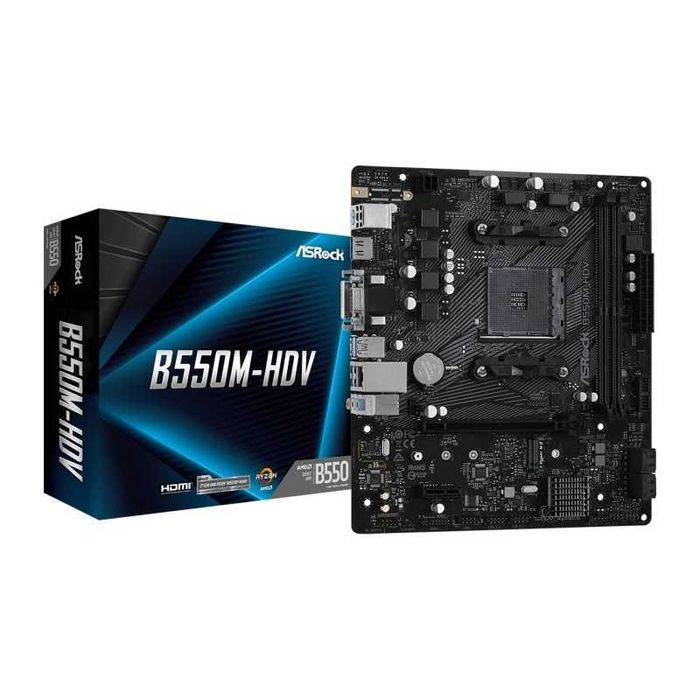 Placa de baza ASRock B550M HDV DDR4 Socket AM4