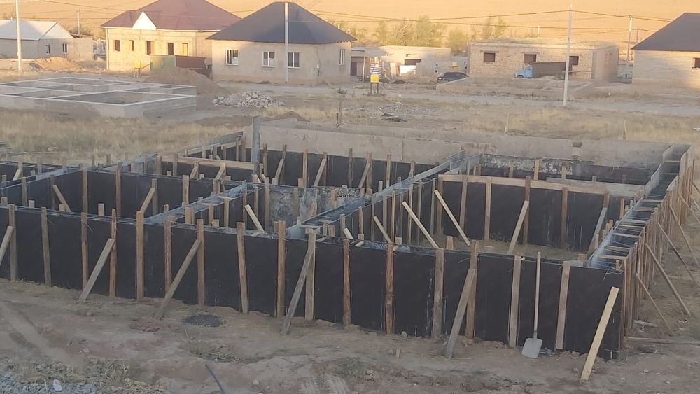 Фундамент құямыз.