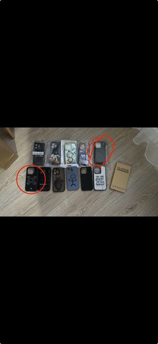 Калъфчета и screen protector /закалено стъкло/ за Iphone 15pro