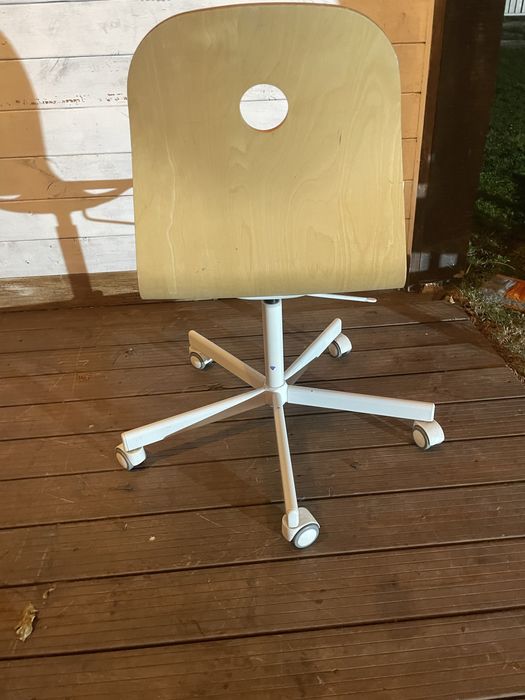 Scaun de birou din lemn