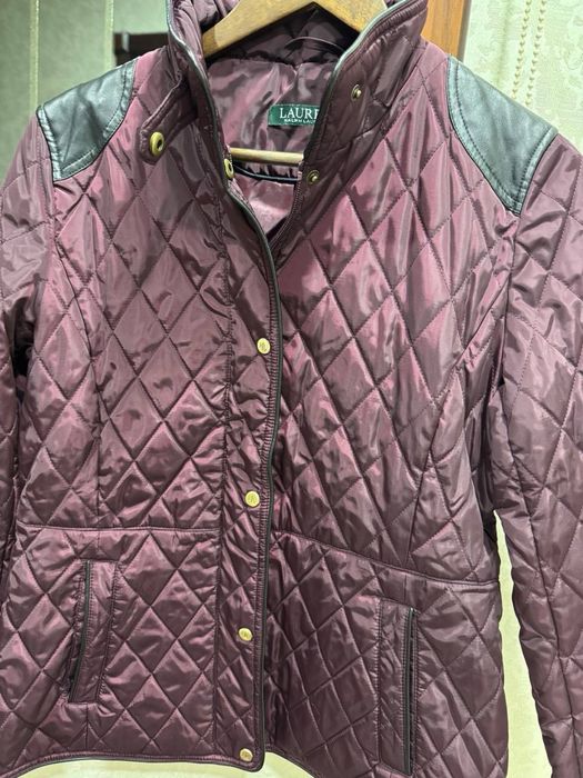 Бордовая куртка Lauren Ralph Lauren, б/у, размер S
