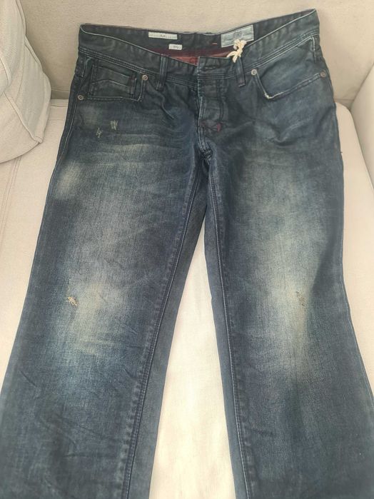 Луксозни мъжки дънки NEXT 82 degrees Slim Fit