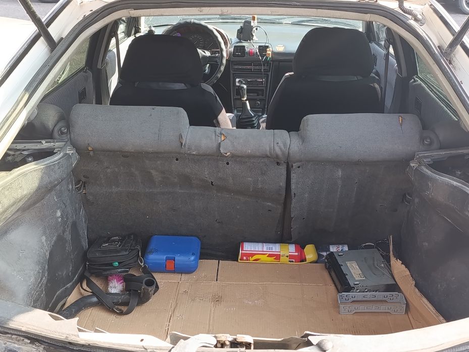 Мазда 323 слепая на полном ходу