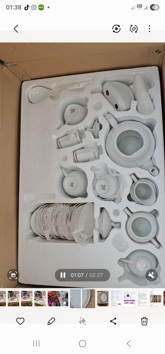 Сервиз 138 персон, новый