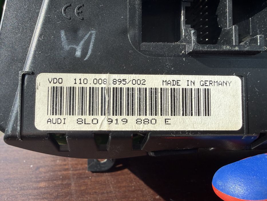 VDO за Audi A3 8L 1.8i ful fis