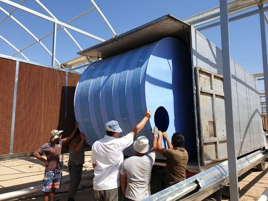 Для теплиц. Эко-ёмкости пластиковые для воды термостойкие, баки воды