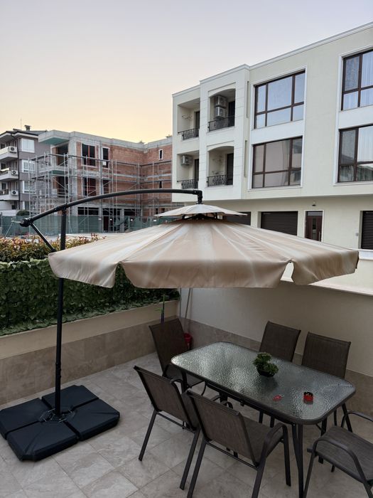 Висящ градински чадър