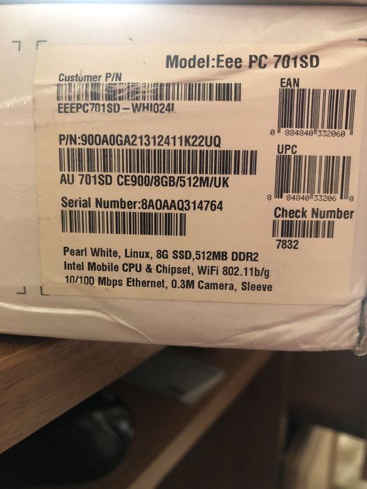 Нетбук ASUS Eee PC 701CD