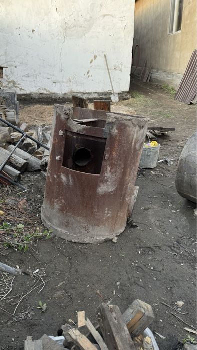 Продам бак и печку для бани