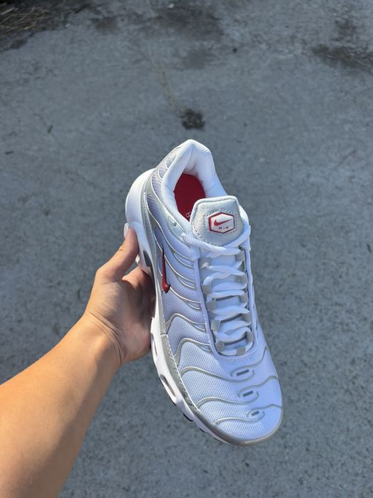 Nike Tn Silver red