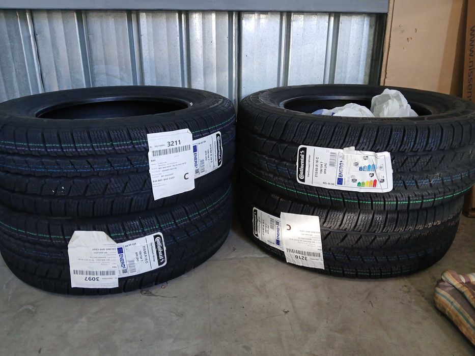 Бусови зимни гуми Континентал