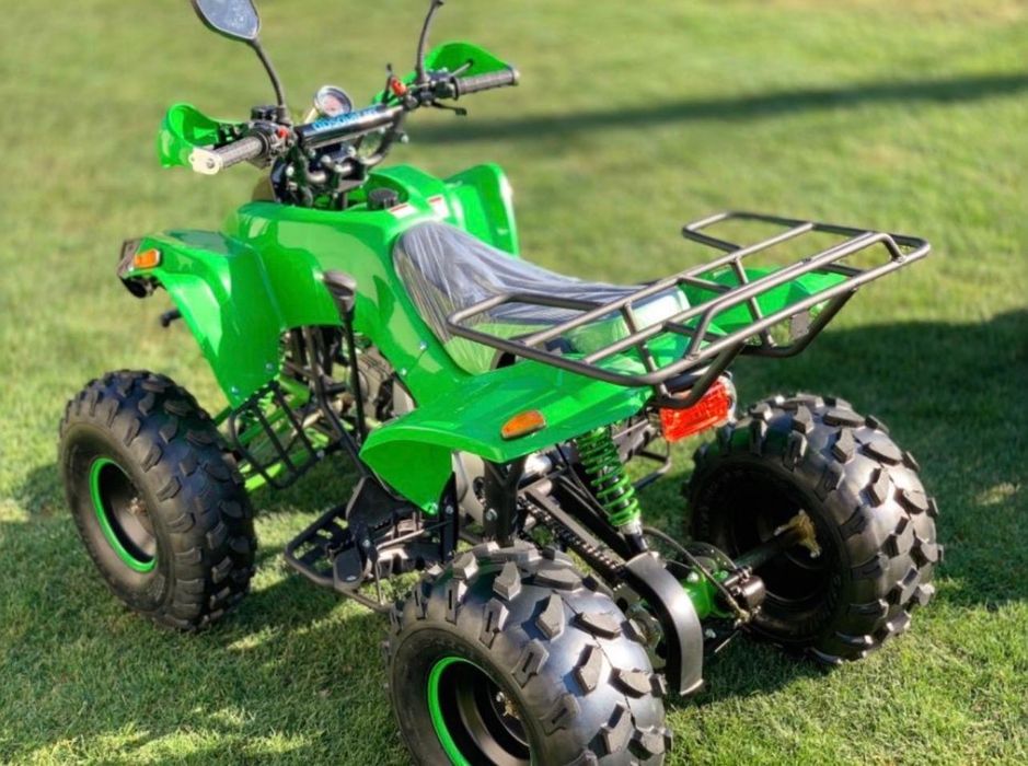 ATV 125Cc HUMMER si RENEGADE NOI cu Factura si Garantie RATE TBI BANK Pornire la Buton si Telecomanda Roti mari 8 Inch kilometraj Oglinzi