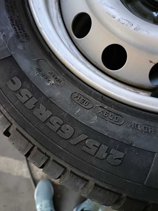 Jante Tabla Citroen Jumpy Peugeout Expert Anvelope Michelin 215 65 15C