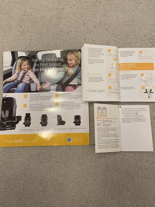 Scaun auto copii Joie cu ISOFIX