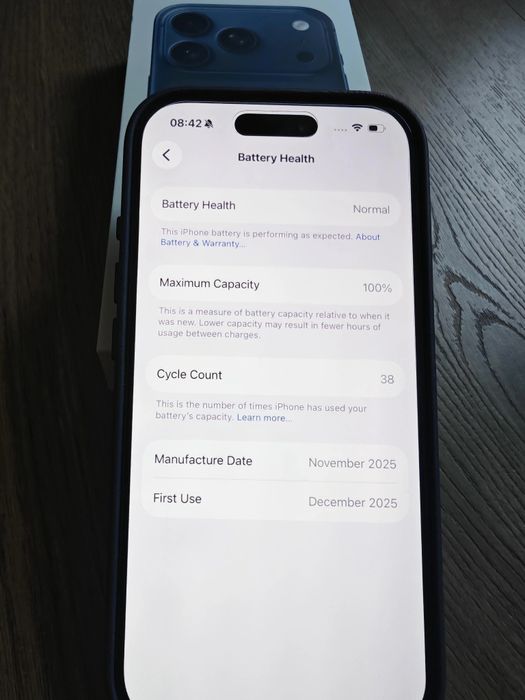 iPhone 17 Pro 100% Battery + Factura + Huse + Apple Watch SE Cellular
