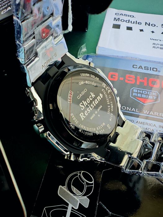 нов часовник Casio G-Shock Rainbow silver , Касио