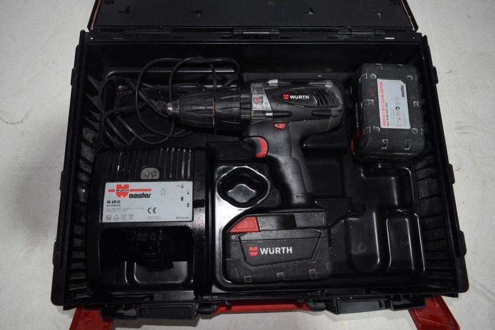 Mașină de găurit înșurubat cu percuție WÜRTH 28V Li-Ion