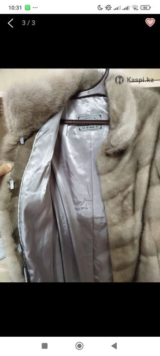 Норка шуба сатылады