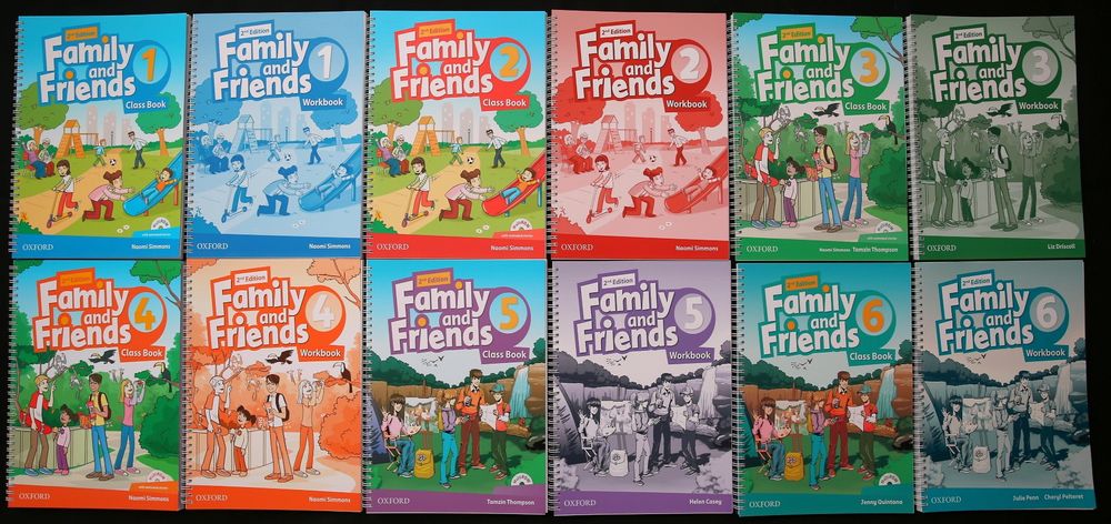 Solutions, Family and Friends, English File, Project, Round-Up...