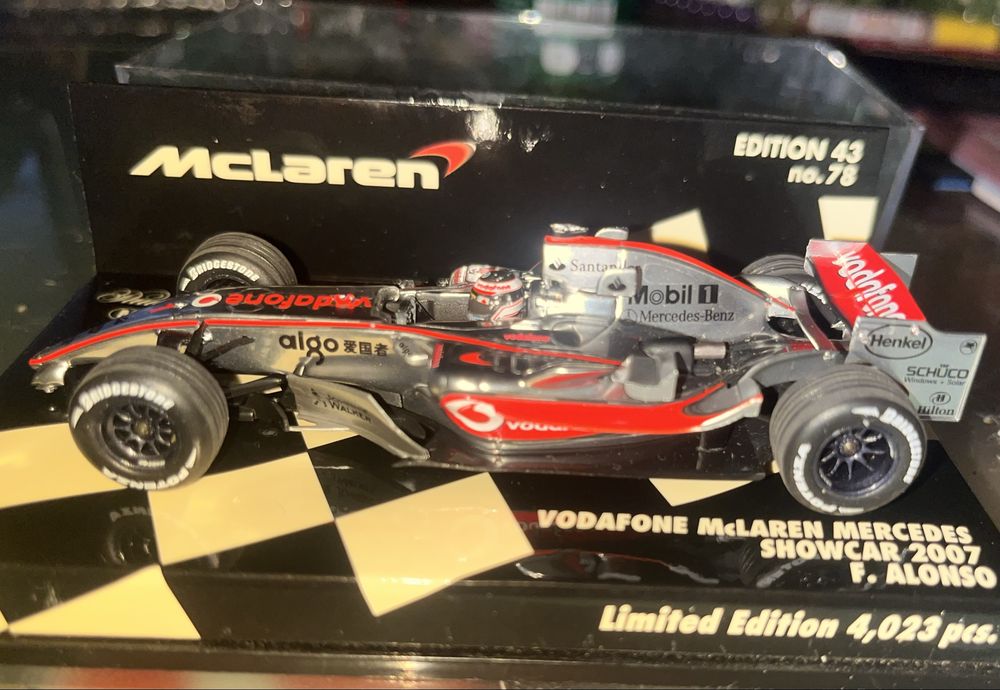 Vodafone McLaren Mercedes Showcar 2007 – F. Alonso
