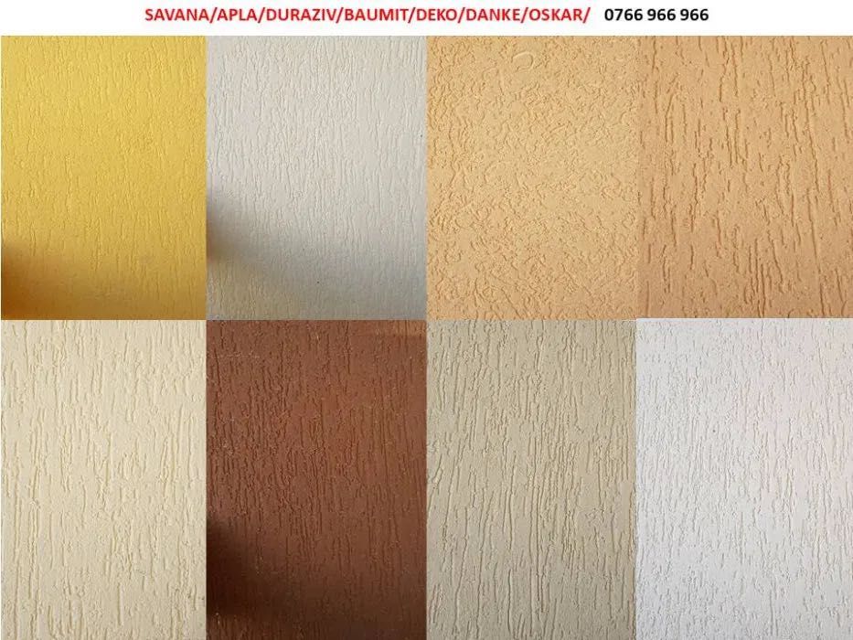 Apla Duraziv Deko Kraft Caparol Oskar Baumit Tencuiala decorativa