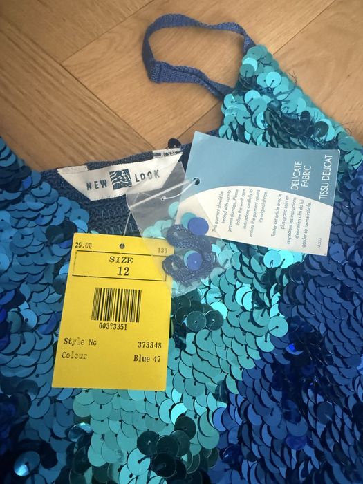 Платье с пайетками