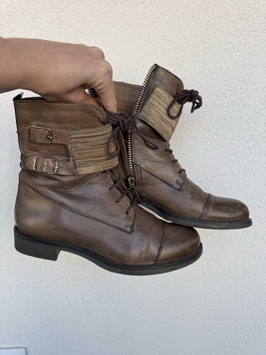 Ghete de piele Enzo Bertini 37/24 cm