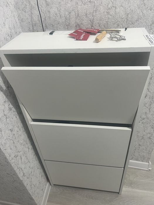 Обувница 55x22x112 см, ЛДСП