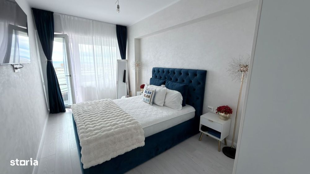 Intabulat! Apartament 1 cameră, mobilat, etaj 5, Royal Town Copou Iași