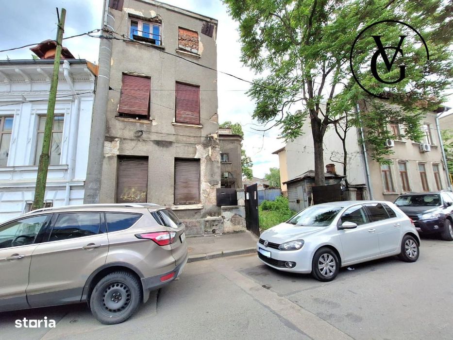 Cladire interbelica P+2E | Teren 586 mp | Calea Calarasilor – Traian