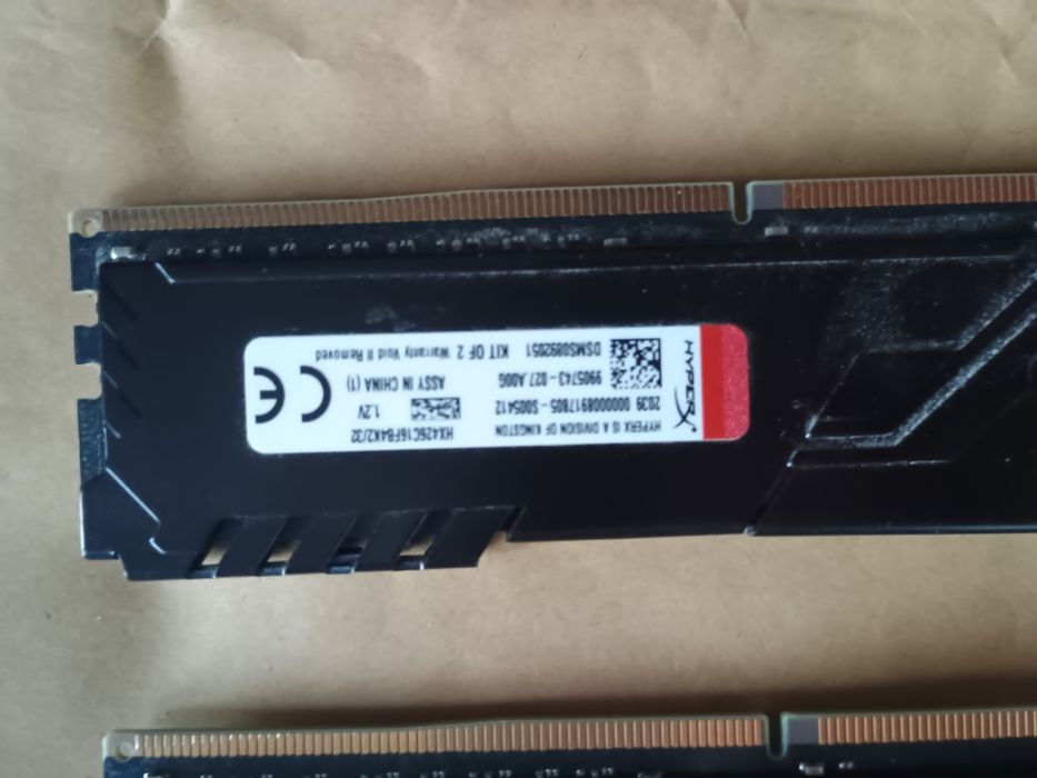 32 GB Ram DDR4 HyperX Fury 2666 Mhz