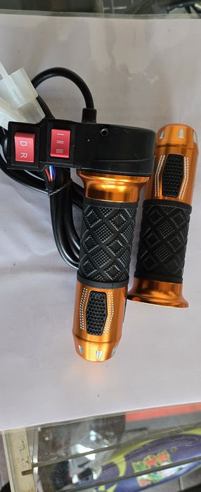 Масур, дръжка за газ за електрическа триколка