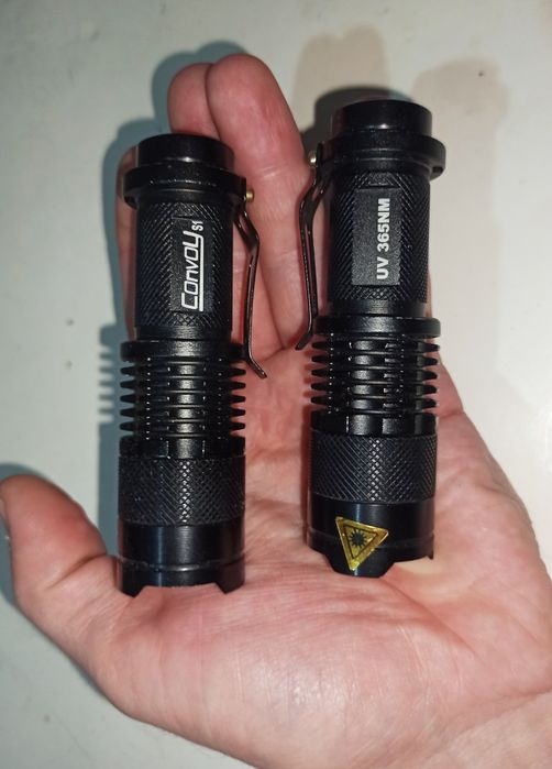 Ультрафиолет уф ультрафиолетовый фонарик проверка валюты доллары UV