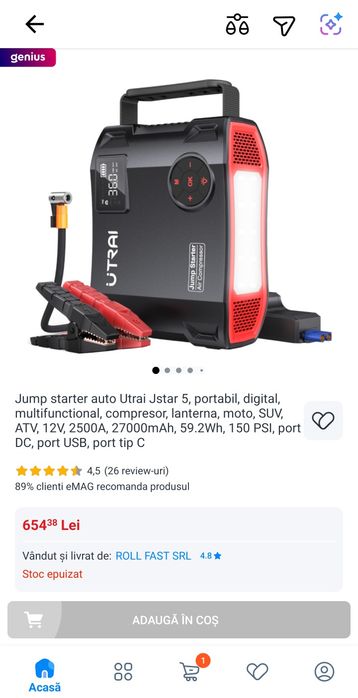 Starter AUTO masina motocicleta