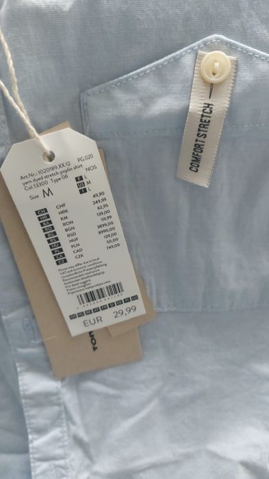 Cămașă bărbați Tom Tailor Demin