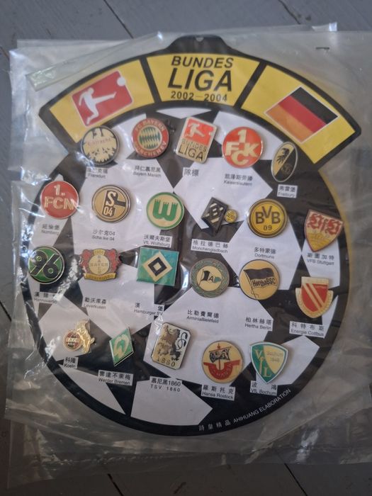 Seturi insigne Champions league, Serie A, La liga, Premier, Bundesliga