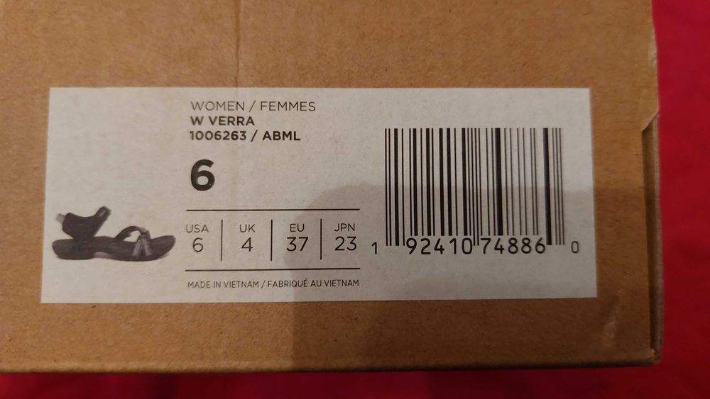 Нови дамски туристически сандали TEVA VERRA, размер 37