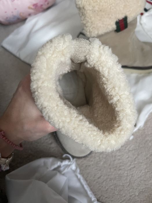 Cizme gucci piele intoarsa copii nr28-29