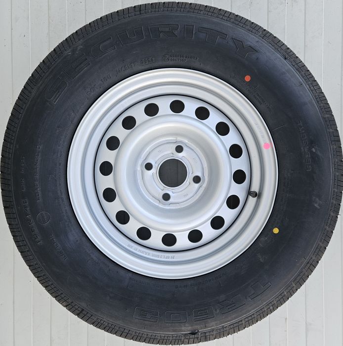 Roata completa remorca 195R14C Anvelopa SECURITY M+S pe Janta 5.5Jx14