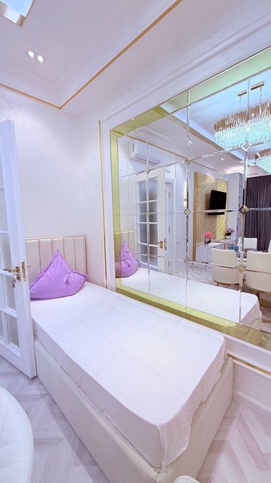 2-комнатная квартира в Tashkent City • Вид на парк и фонтаны • Bouleva