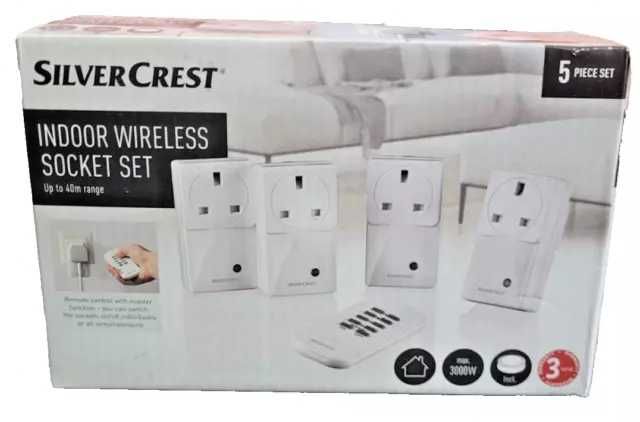 Setul de prize wireless Silvercrest