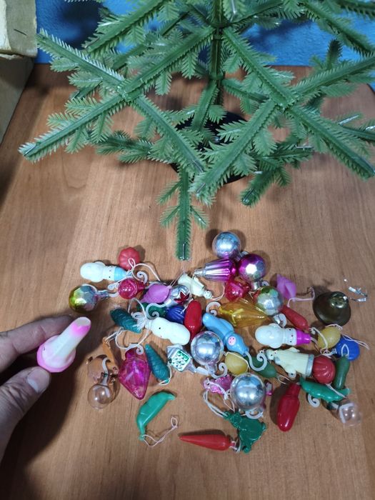 Ёлка СССР + игрушки