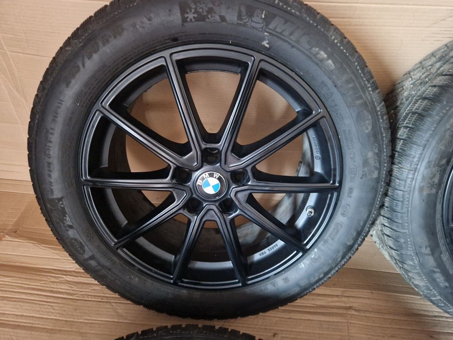 Jante aliaj 5x112  r18 anvelope Iarnă 245 50 18  Bmw X3 /X4