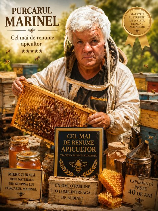 Miere de albină curata 100 % bio
